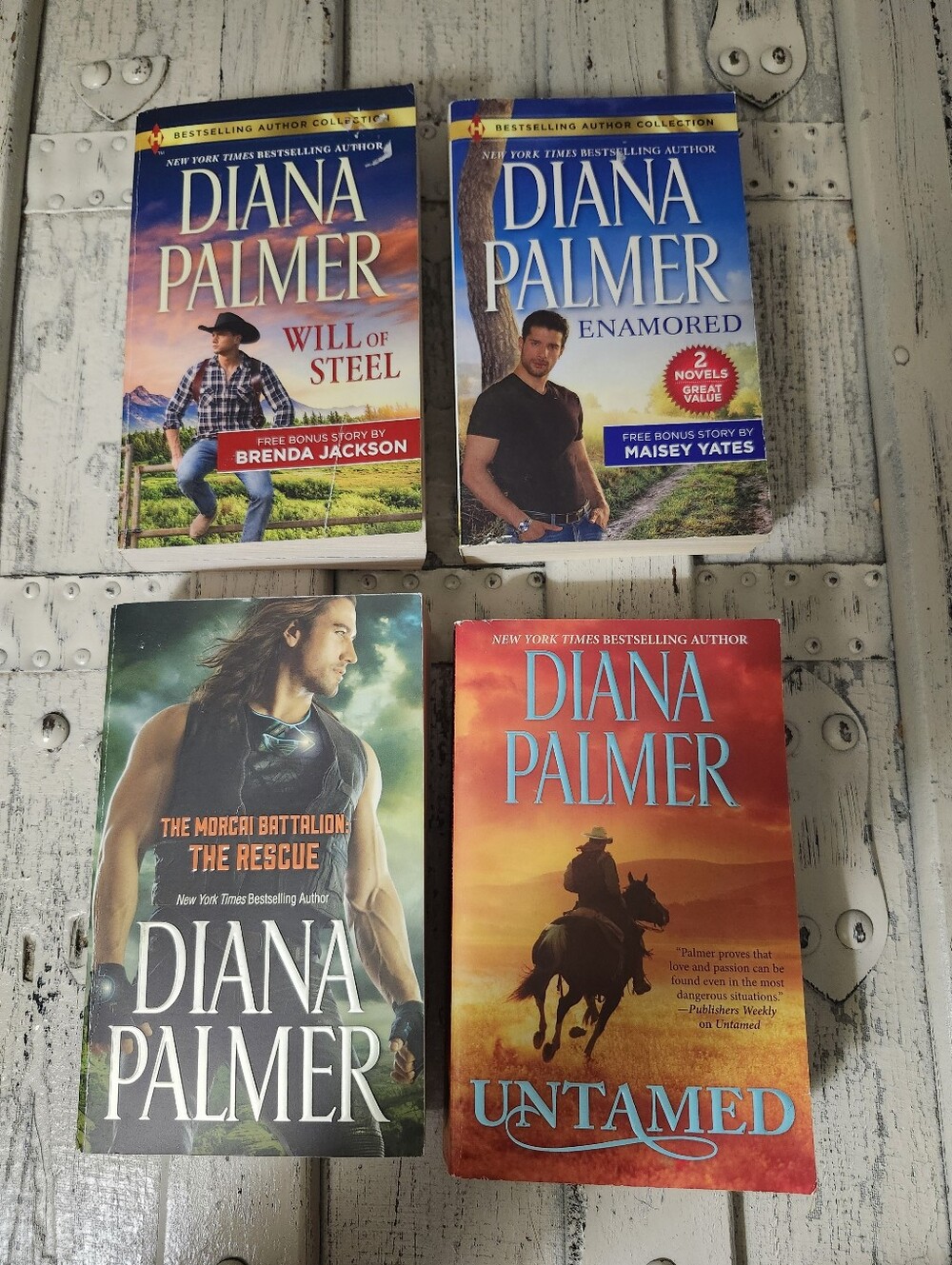 Diana Palmer Romance Paperback Book Set(4)